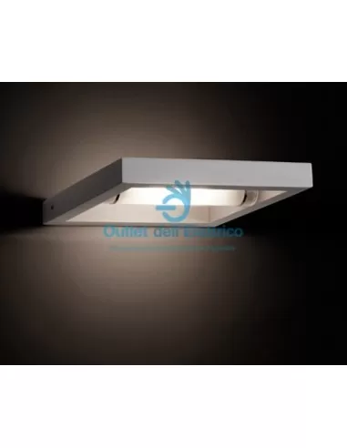 Metal spot 44350 Quadro wood wall 150w lrg